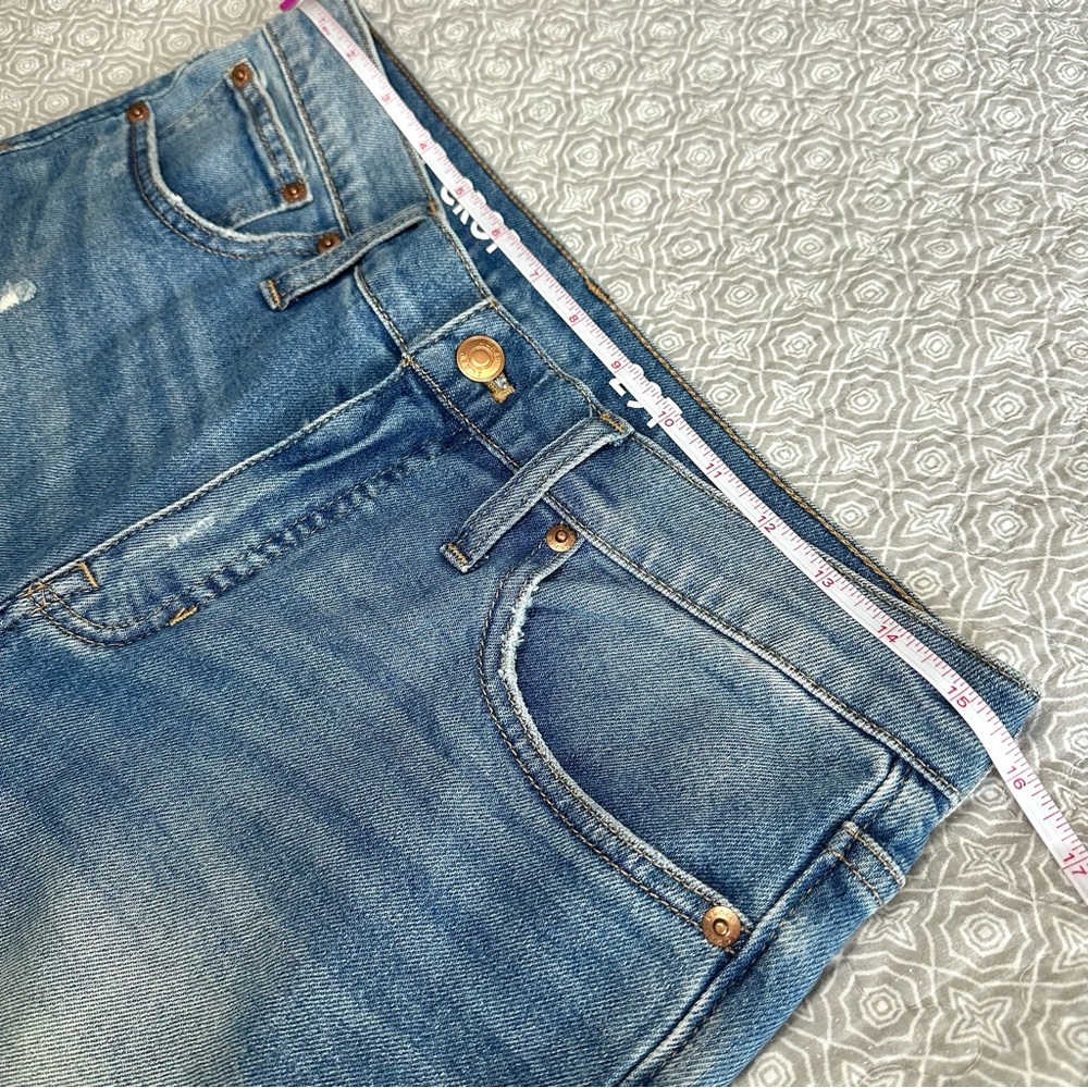 J. Crew Demi Boot Crop Jeans Size 29T Tall Denim Size 8 NWOT - Picture 5 of 12